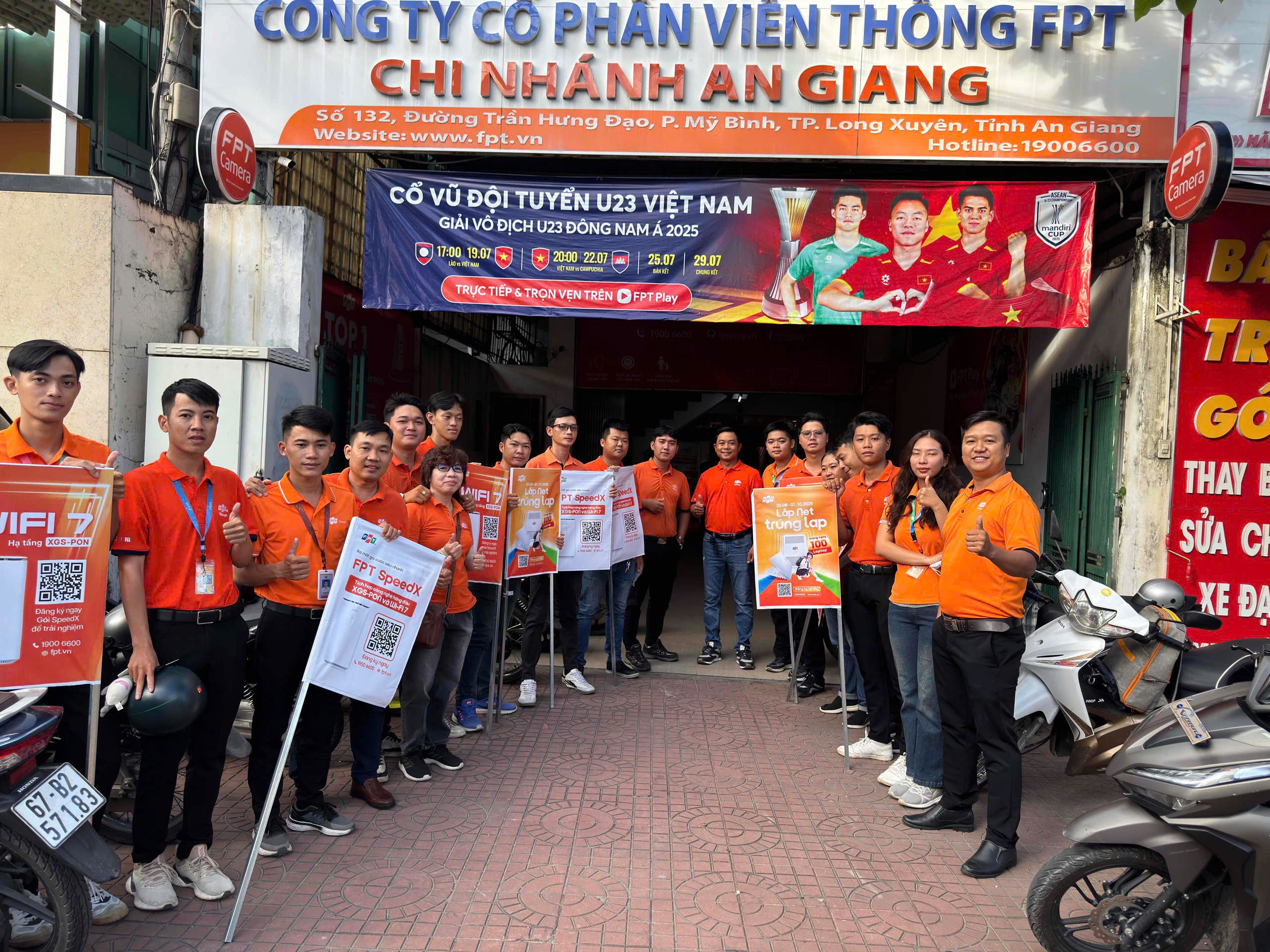 Lắp Đặt Mạng WIFI 6 FPT An Giang